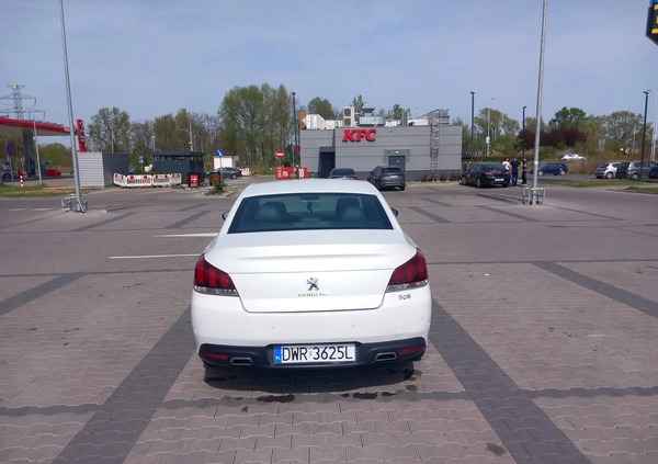 Peugeot 508 cena 38000 przebieg: 175326, rok produkcji 2017 z Kolno małe 137